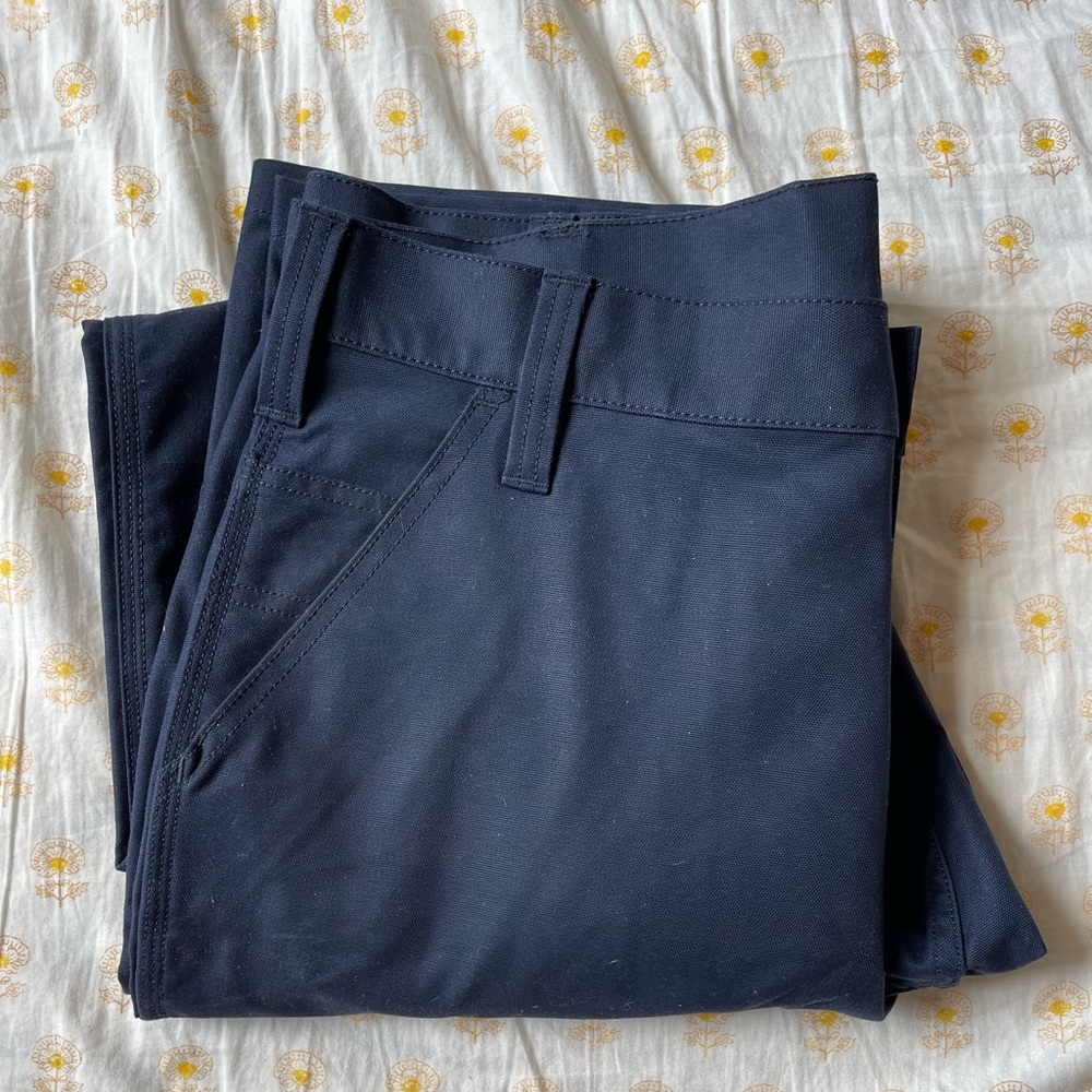 Mens 34x32 navy Carhartt work pants